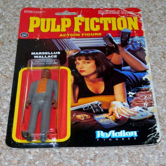 2014 Funko ReAction Pulp Fiction Marsellus Wallace Figure MOC Brand New - Picture 7 of 8